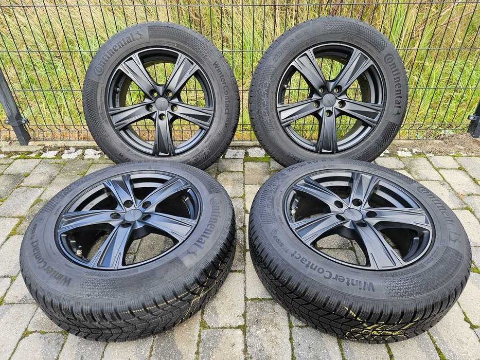 Koła zimowe ALU 17 TOYOTA RAV-4 IV C-HR LEXUS UX NX opony2024 czujniki