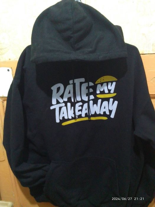 Толстовка мужская с капюшоном р.L