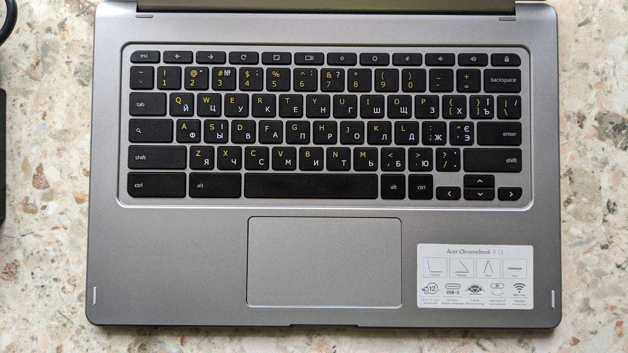 Acer Chromebook R13 4/64GB ''13.3 FHD IPS 360* хромбук нетбук android