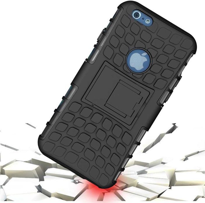 Etui Pancerne do iPhone 6 / iPhone 6s + Szkło Hartowane