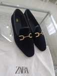Mokasyny welur zara