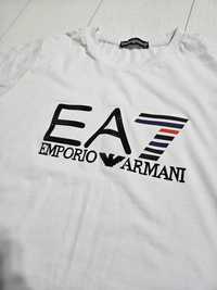Koszulka meska t shirt biały Emporio Armani