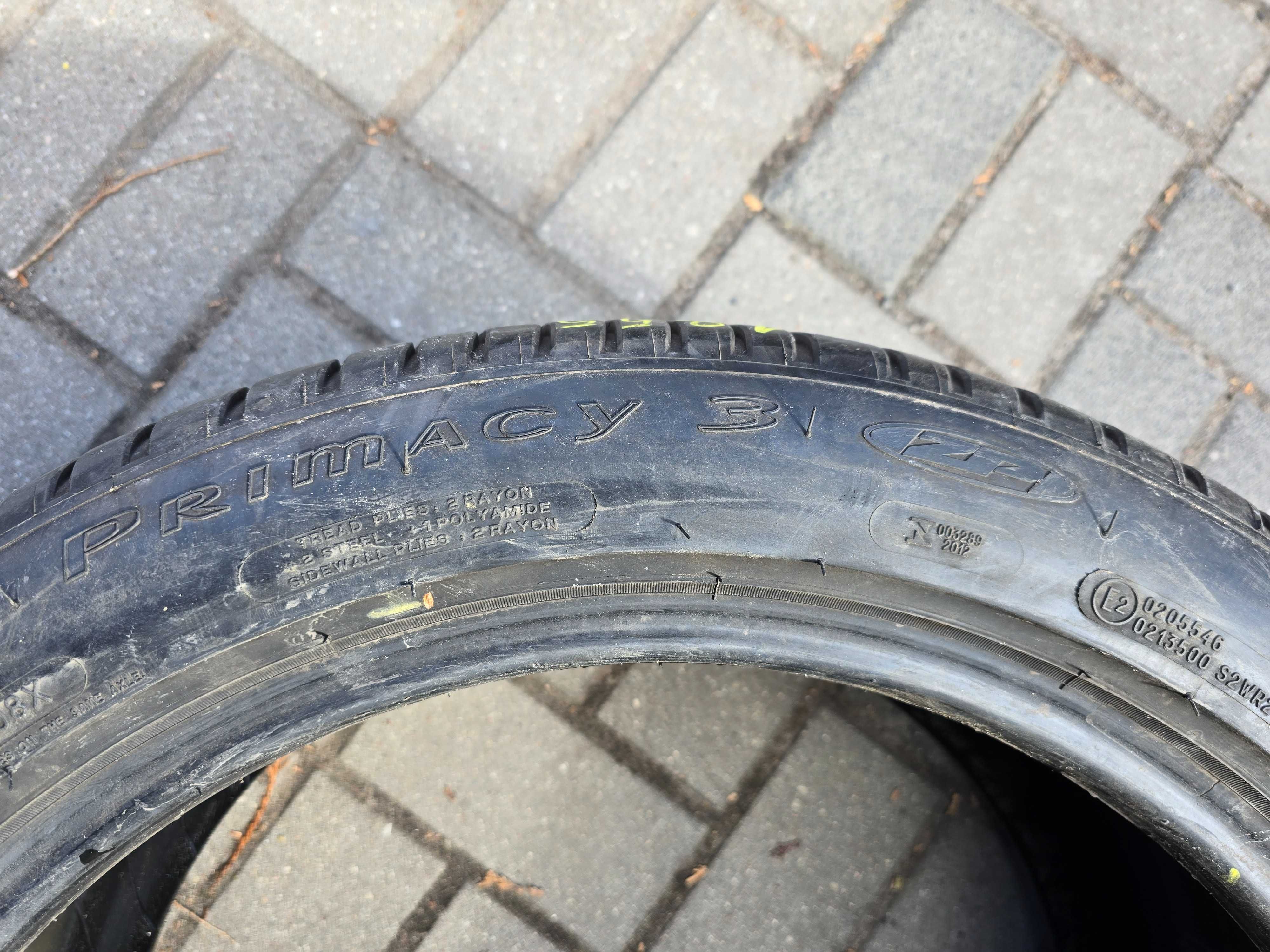 1x Michelin Primacy 3 275/40r19 101Y RSC Rant ochronny N1955