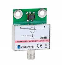 Antenpwy wzmacniacz ekranowany CABLETECH 25DB