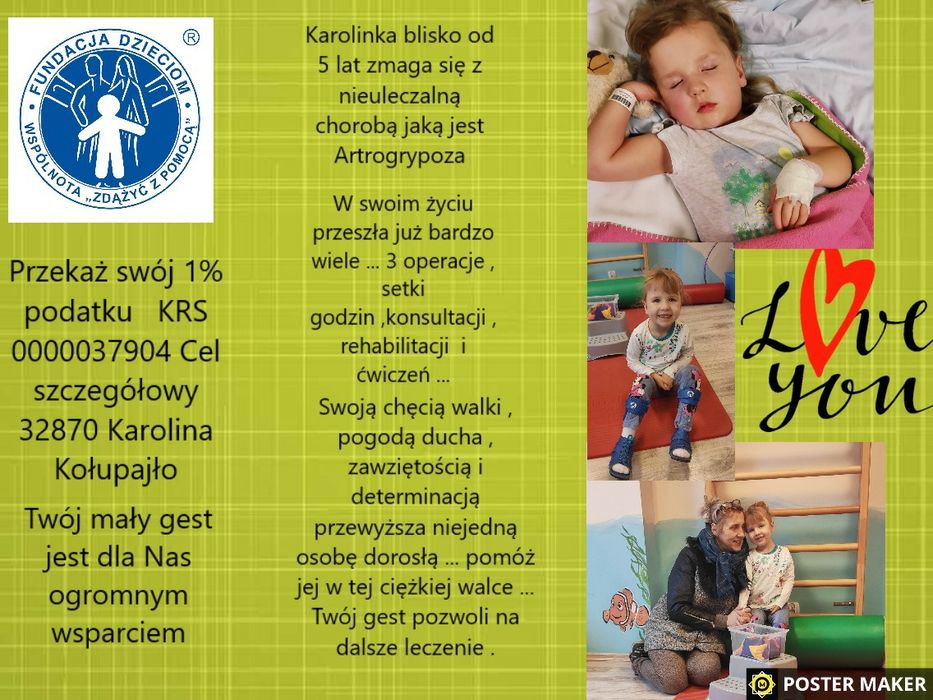 Pomoc dla Karolinki