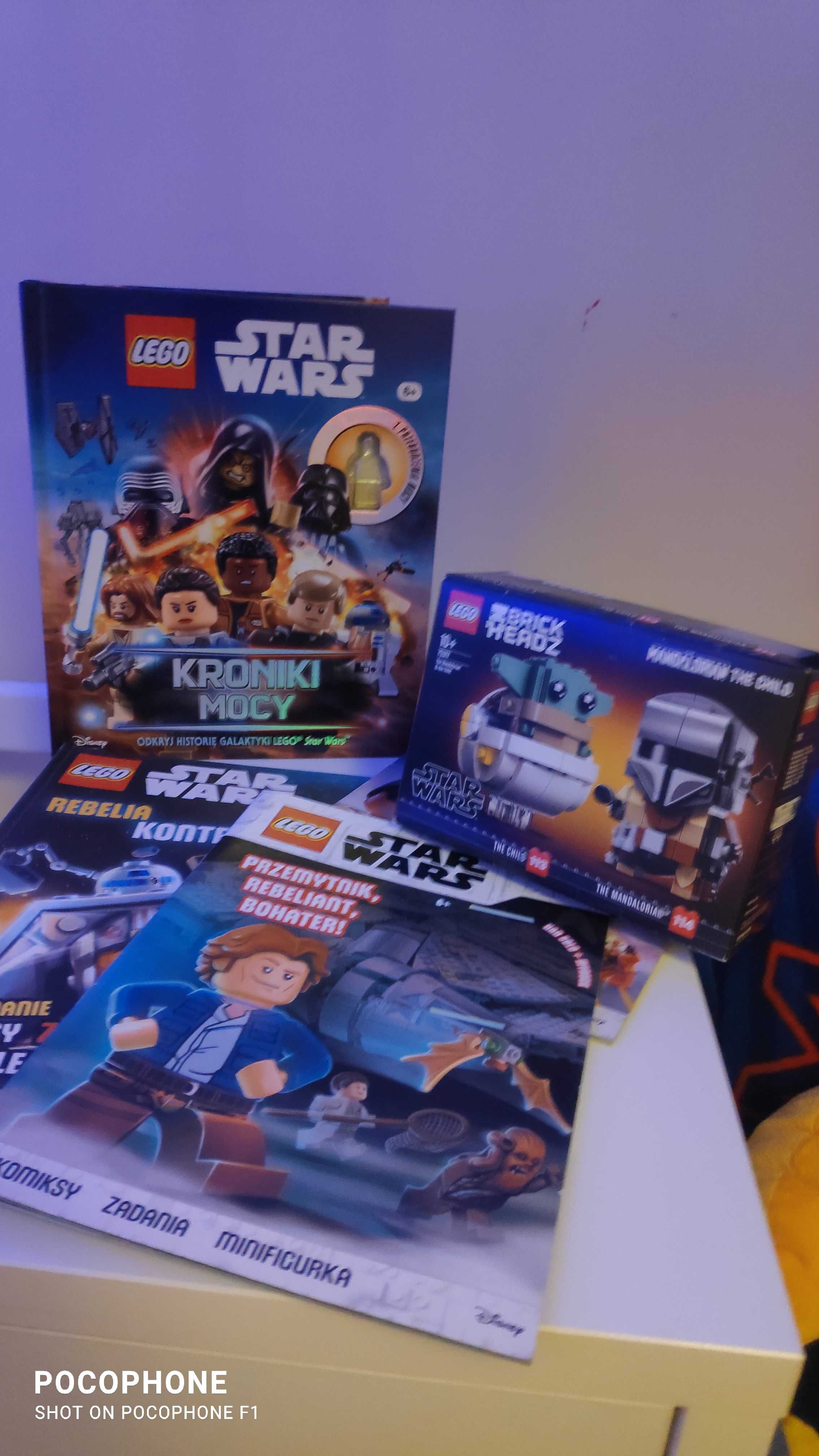 Lego Star Wars BrickHeadz 75317 klocki książka kronika mocy itp