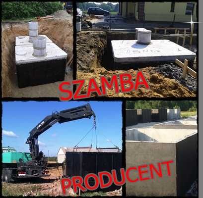 Zbiornik betonowy 10m3 solidny z dokumentacją