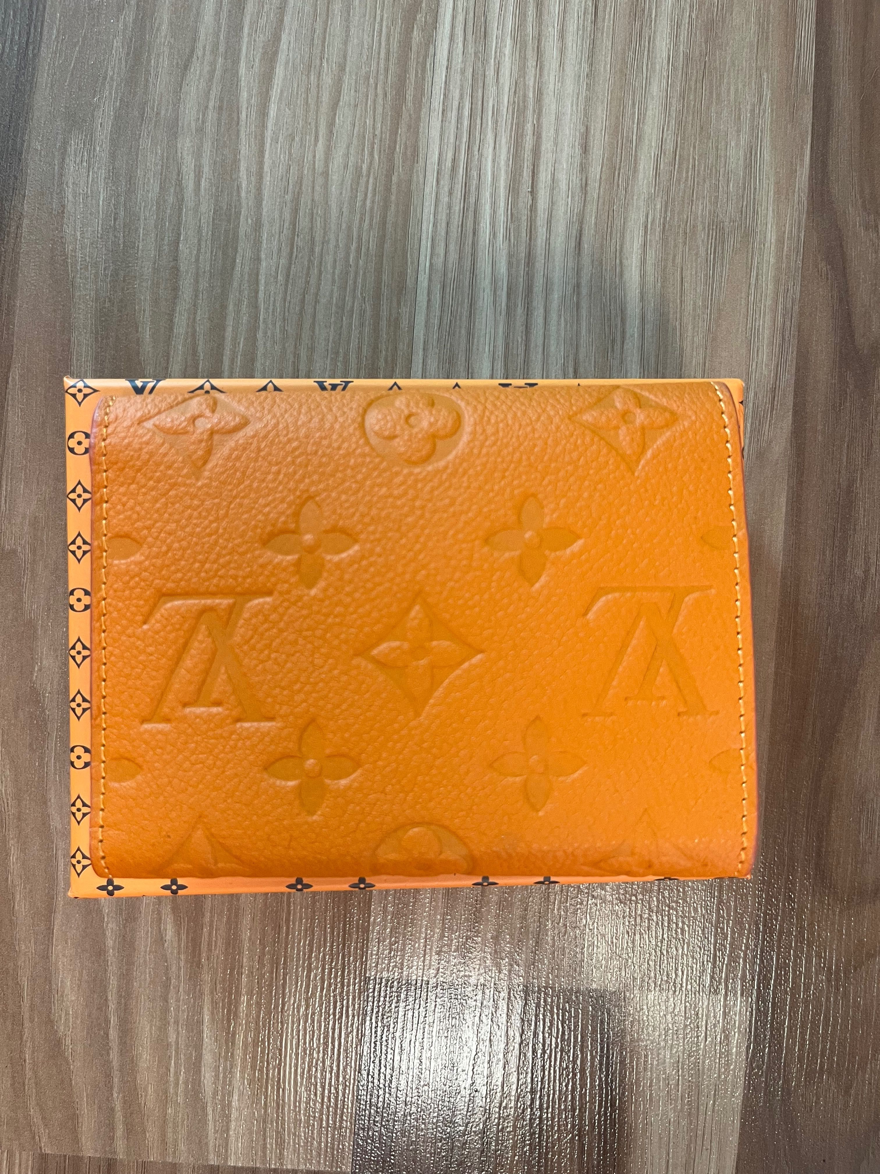 LV Louis Vuitton portfel skóra bydlęca