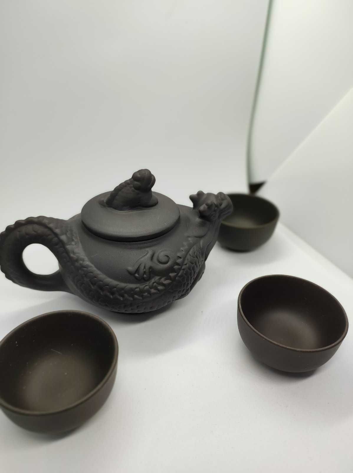 Набір для чаювання китай на 4 людини. ісинська глина