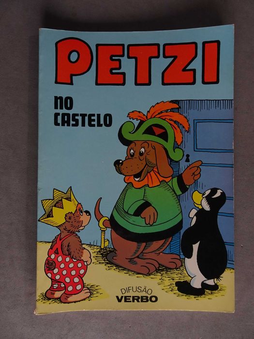 Livro Verbo - Petzi no castelo
