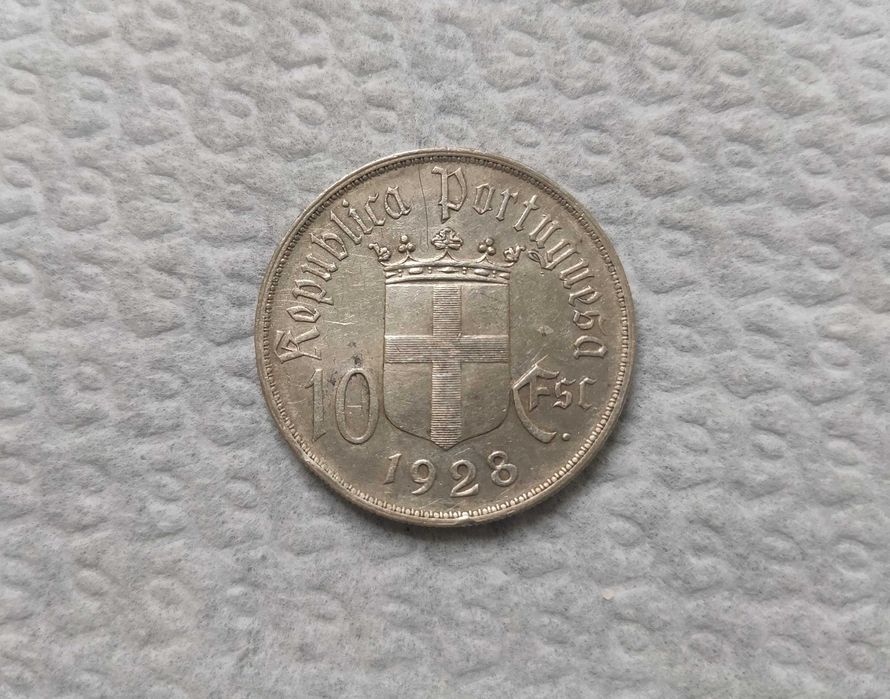 Moeda de 10$ 1928 - Batalha de Ourique (RESERVADA)