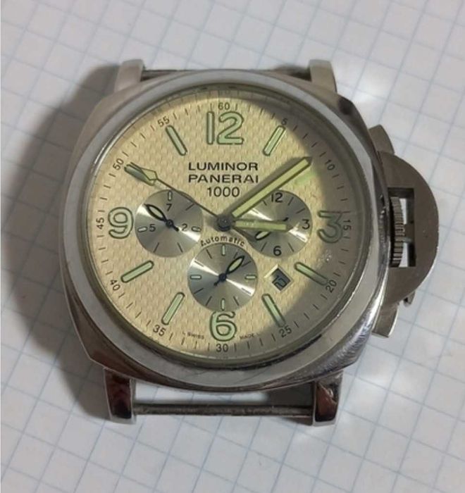 Вінтажний чоловічий годинник Luminor Panerai 1000 (Як новий)