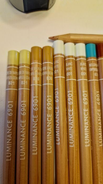 Kredki Caran d'ache Luminance.  10 zł/ sztuka