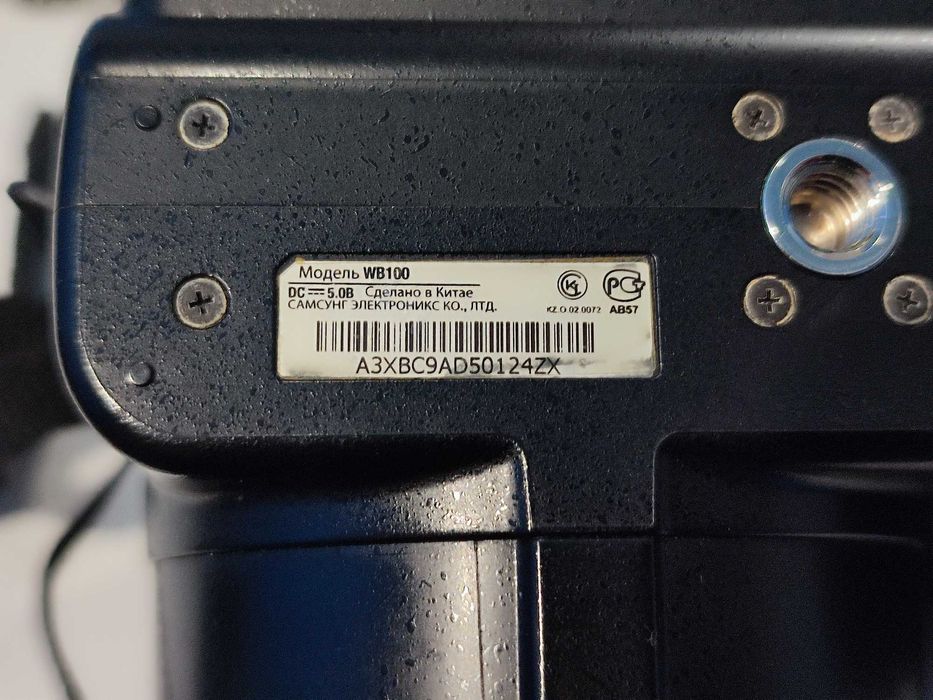 Фотоаппарат Samsung WB100 Black