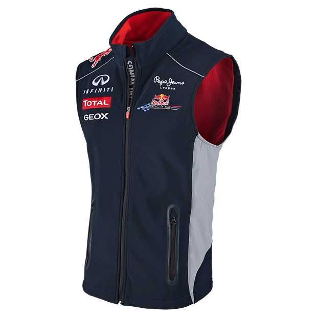 жилет red bull racing pepe jeans  formula f1 infiniti softshell (l)