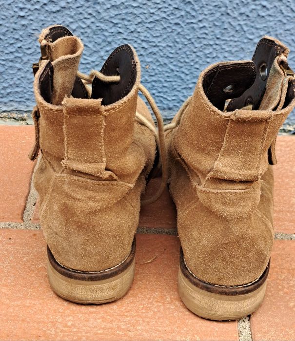 Botas camurça Tam 37