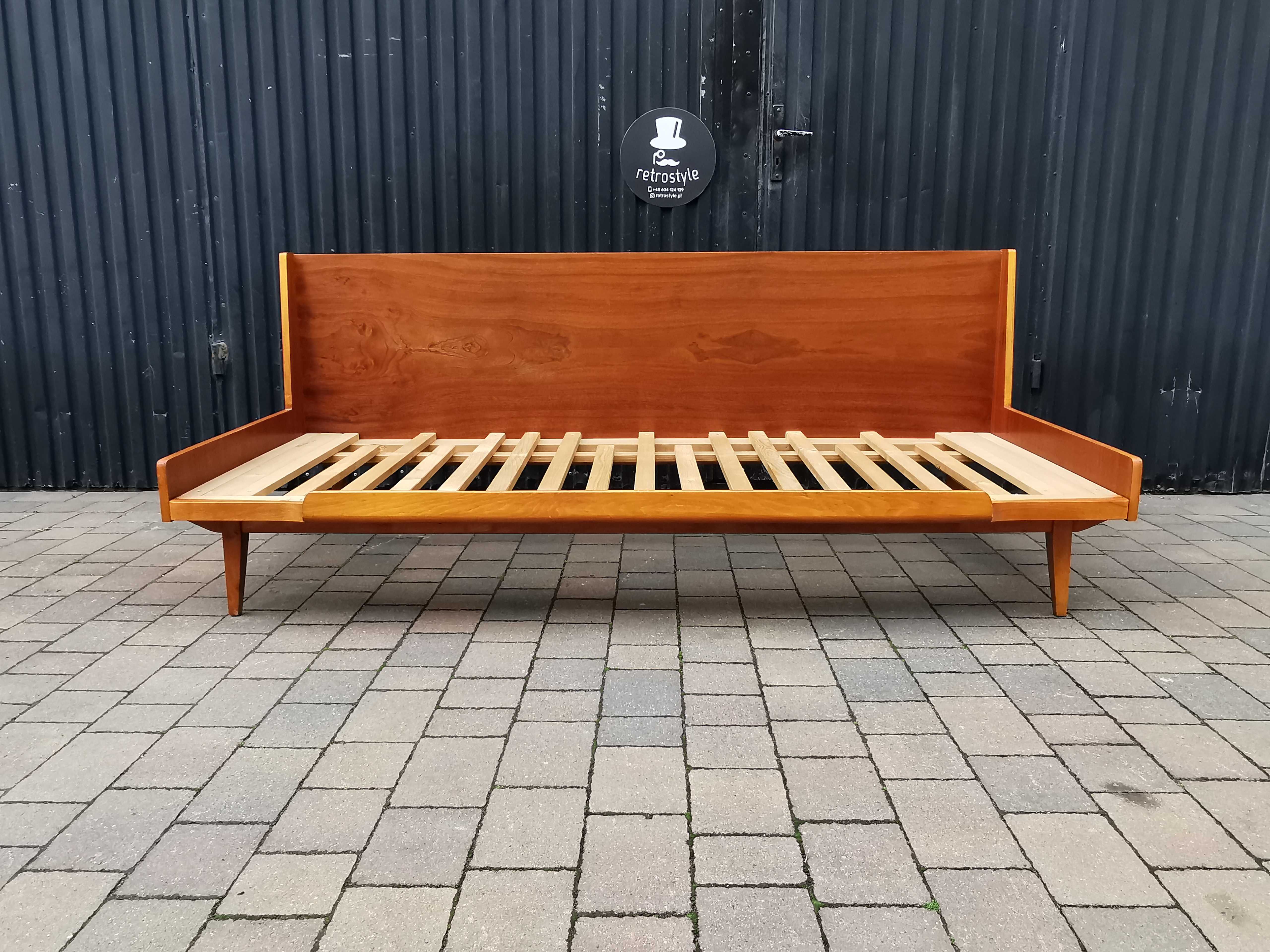 Sofa, kanapa rozsuwana JITONA, Czechosłowacja '60-'70 Design, PRL