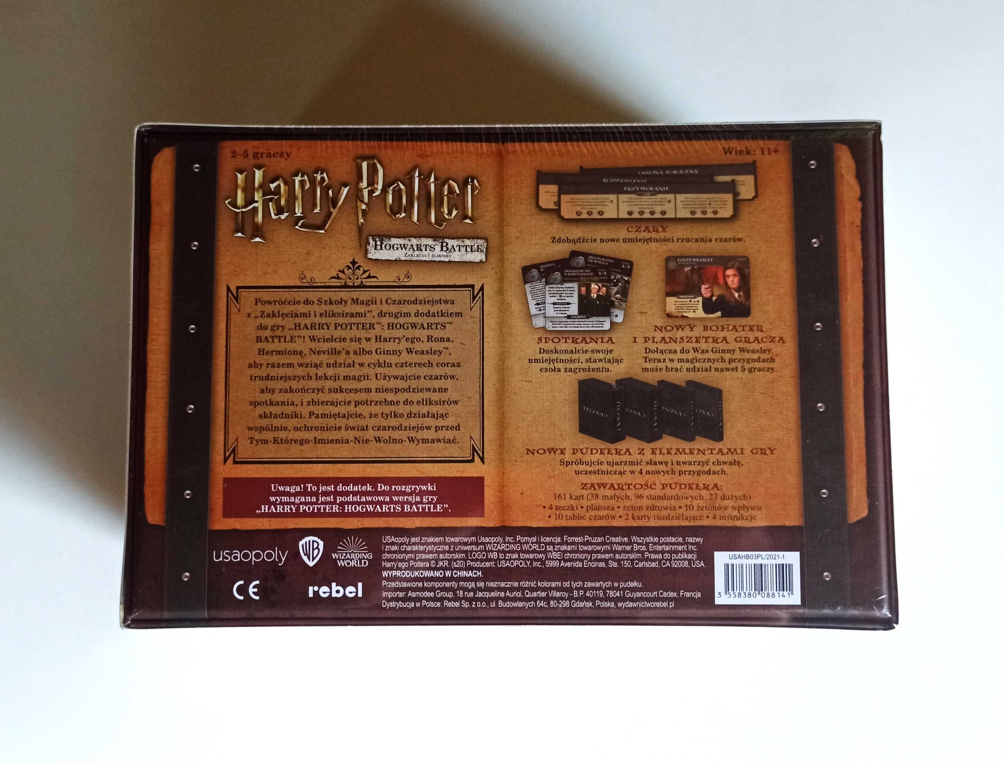 Harry Potter: Hogwarts Battle - Zaklęcia i eliksiry - nowa [folia]