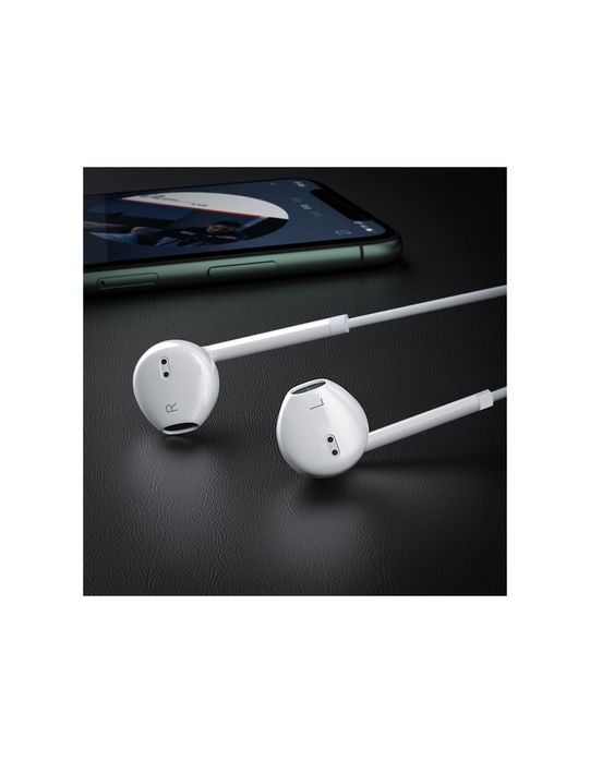 Auriculares Estéreo QA-C50 com Conexão iOS