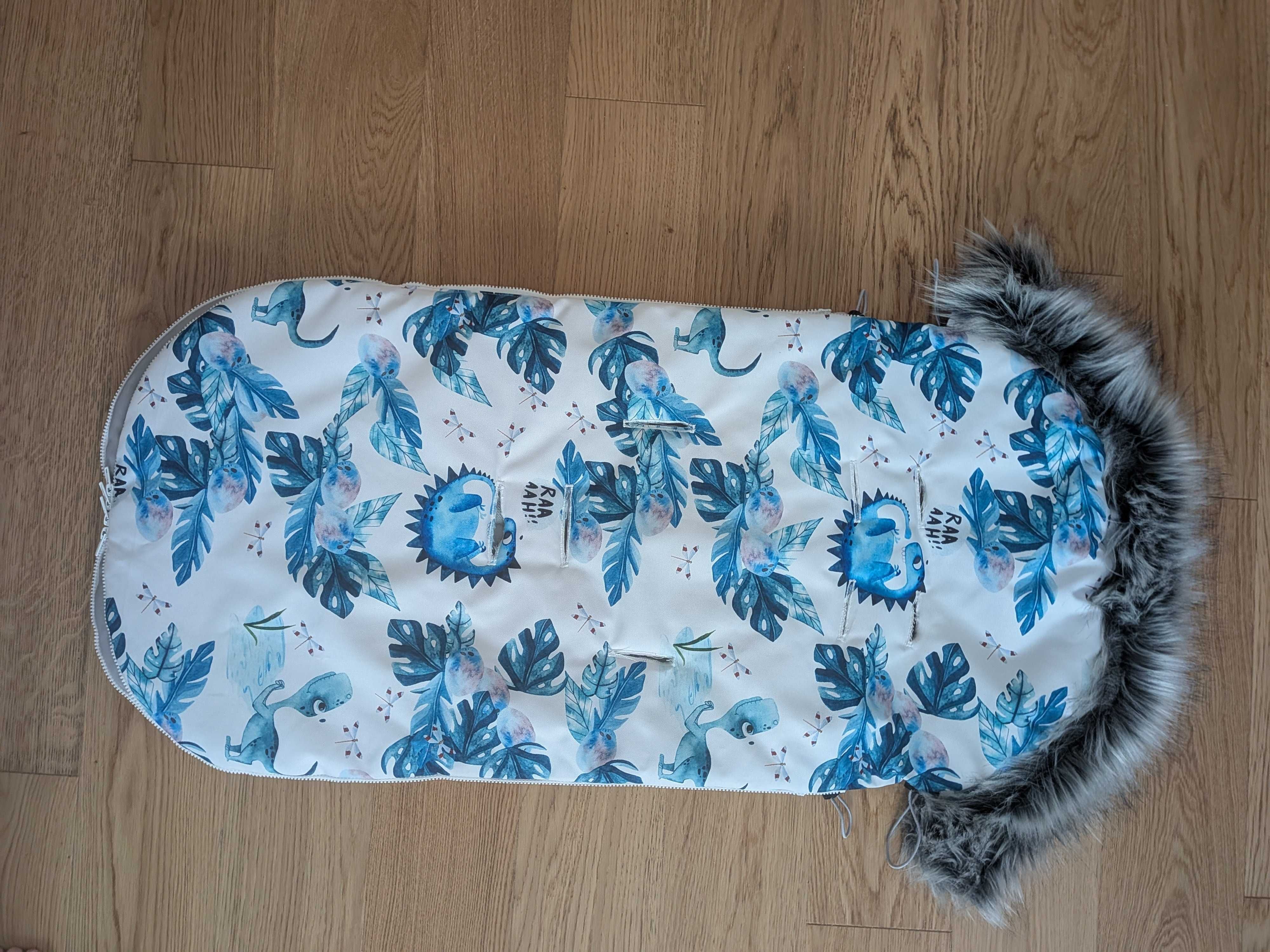 Śpiwór do spacerówki Pestka Store Dino i Monstery