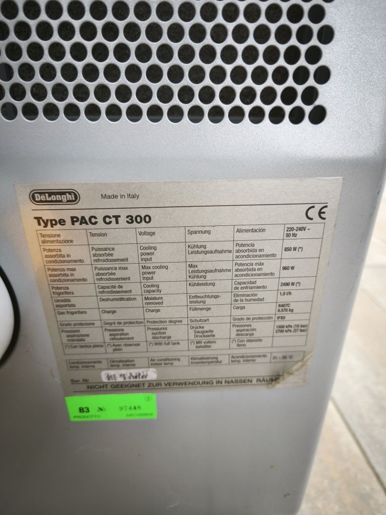 Klimatyzator przenośny DeLonghi Pinguino CT300