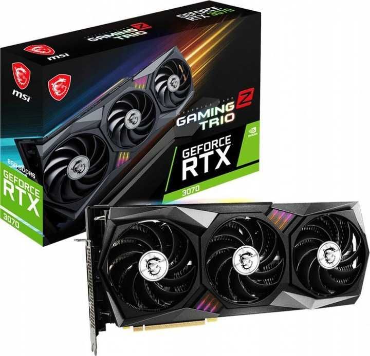 Відеокарта MSI GeForce RTX 3070 GAMING Z TRIO 8G LHR