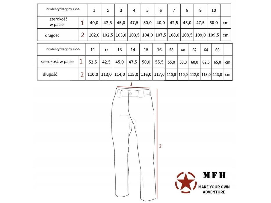 spodnie bundeswehra tropentarn 11