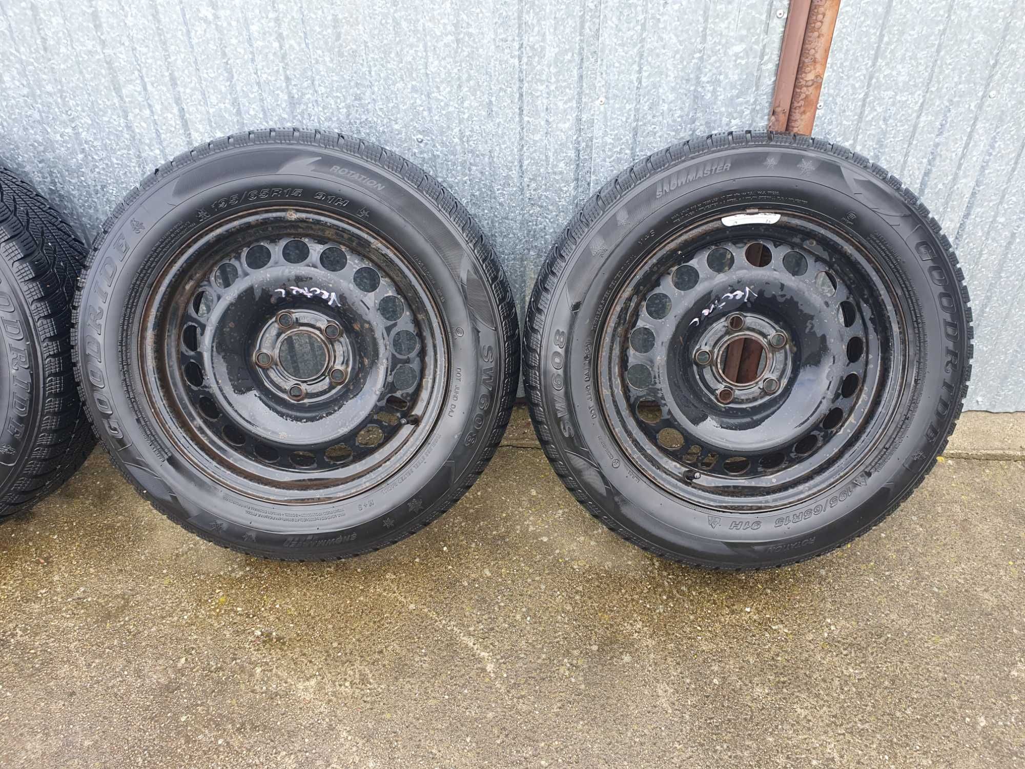 Opony zimowe 195/65/15 felgi Opel 5x110 Goodride 20 r