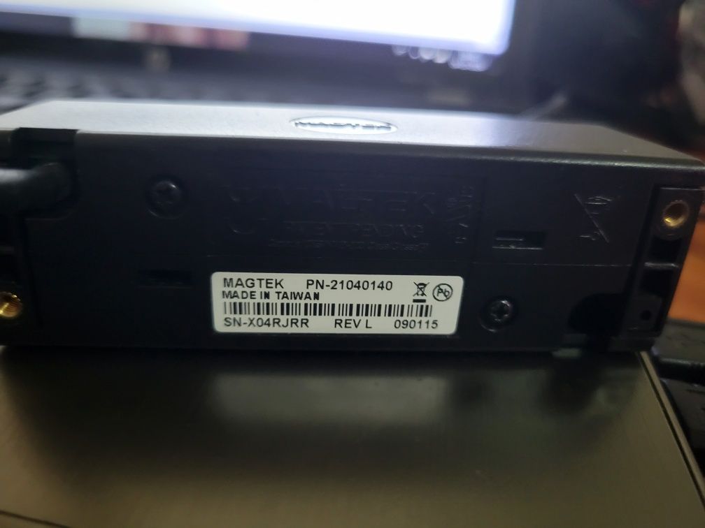 Leitor Cartão De Crédito USB MAGTEK