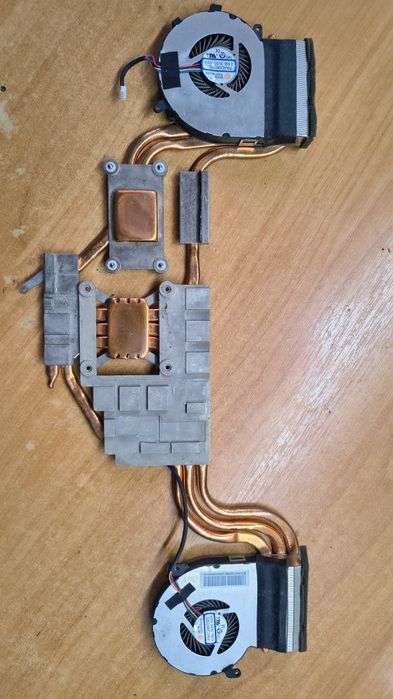 Система охлаждения MSI GE72MVR