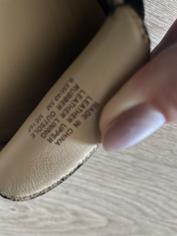 Мокасини шкіряні MICHAEL KORS