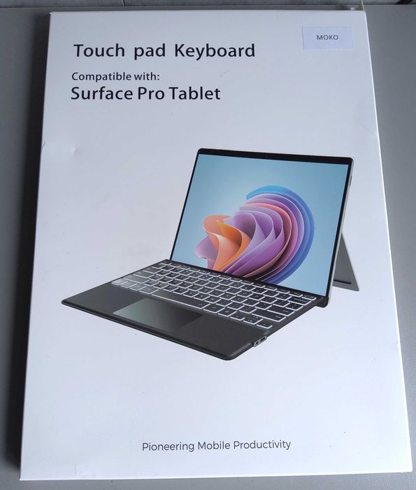 MoKo Klawiatura hiszpańska kompatybilna z Microsoft Surface Pro 7 Plus