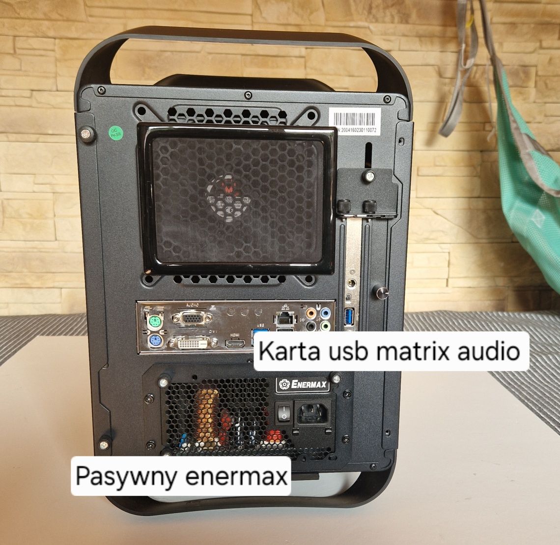 PC dla audiofila - music/video server z kartą Matrix Element H