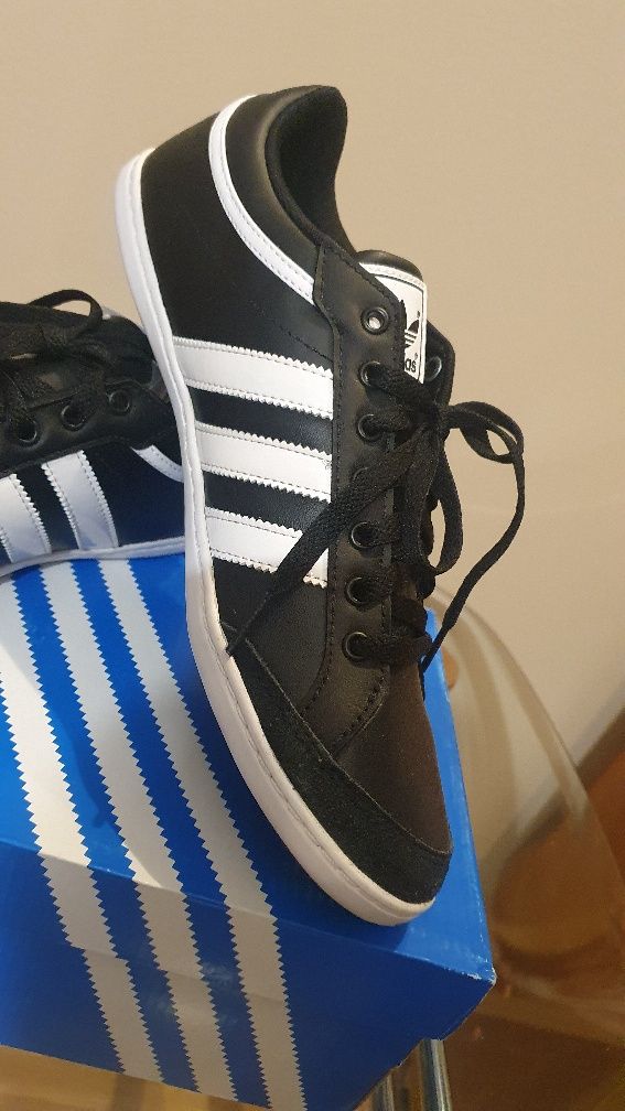 Buty skórzane męskie Adidas Plimcana Low rozmiar 42
