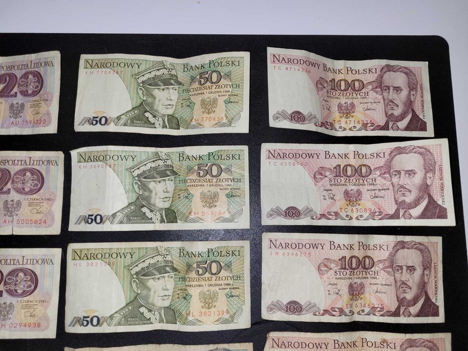 Stare Polskie banknoty + Egipt + Turcja
