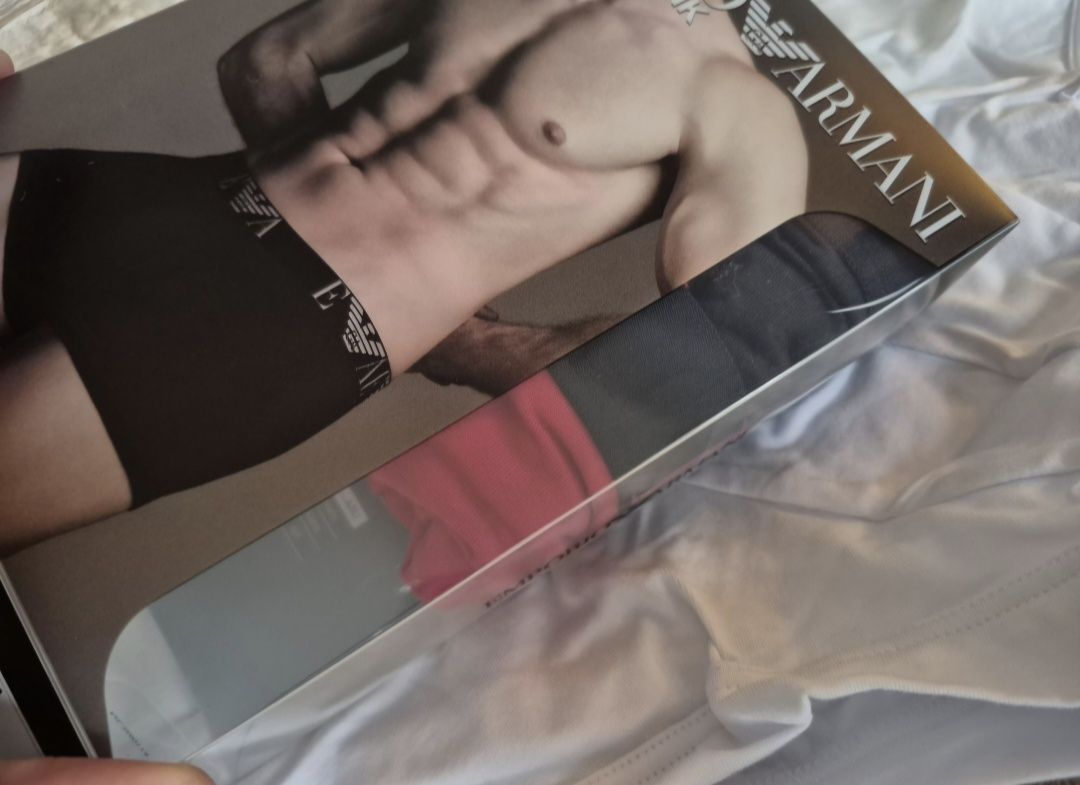 Bokserki Męskie 3pak Emporio Armani M