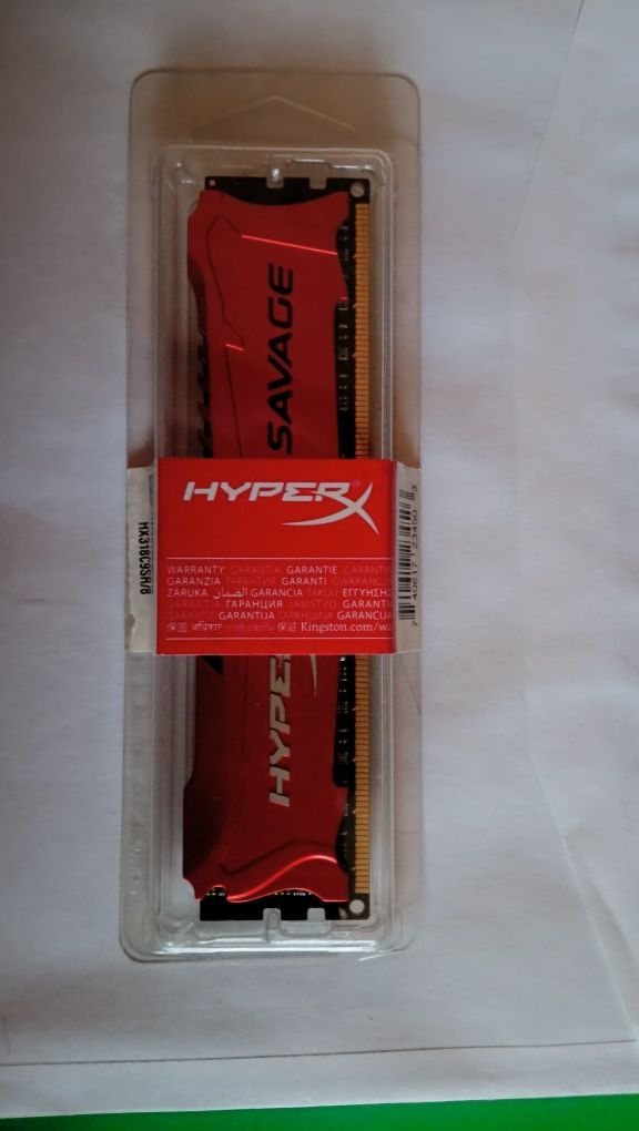 HyperX Savage (1x 8GB) DDR3 1866 MHz CL9