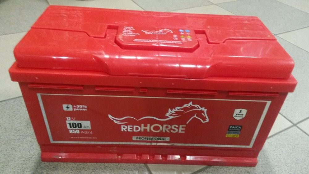 Акумулятор Red Horse (WESTA) 100Ah 850A. 90.95.110.120