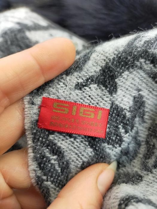 Розкішний палантин з хутром