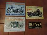 Chapas/placas Harley Davidson / lata oleo