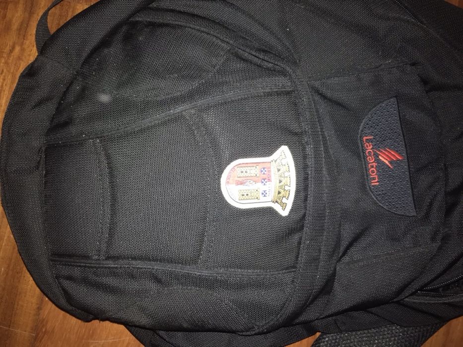 Mochila scb preta/vetmelha