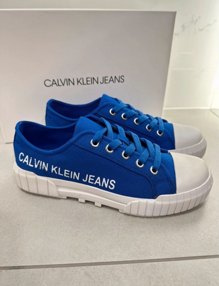 Trampki buty wiosenne sportowe calvin klein jeans oryginalne nowe 36,5