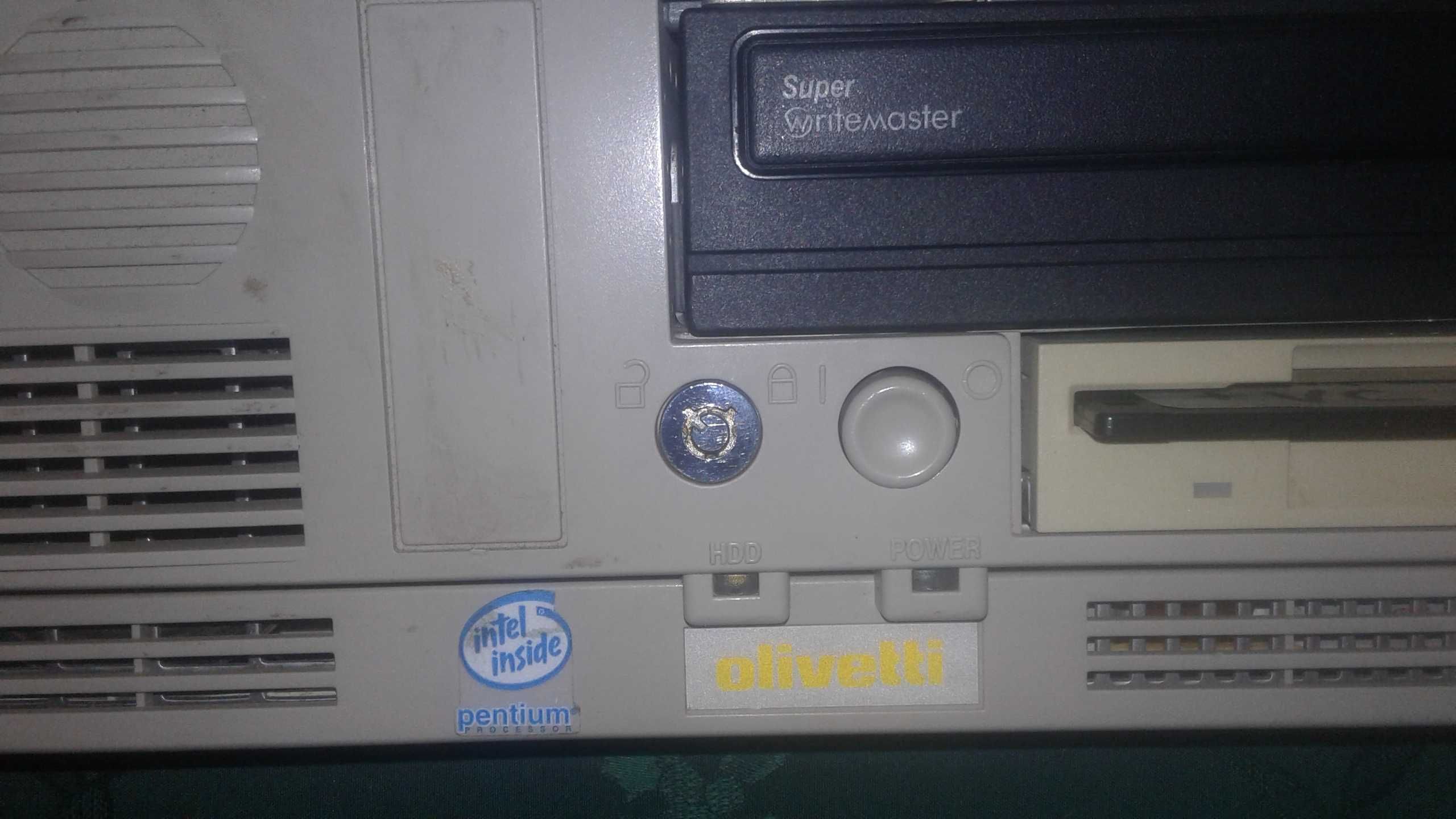 Ретро компьютер Olivetti Socket 7 Pentium 1 (подробно в описании)