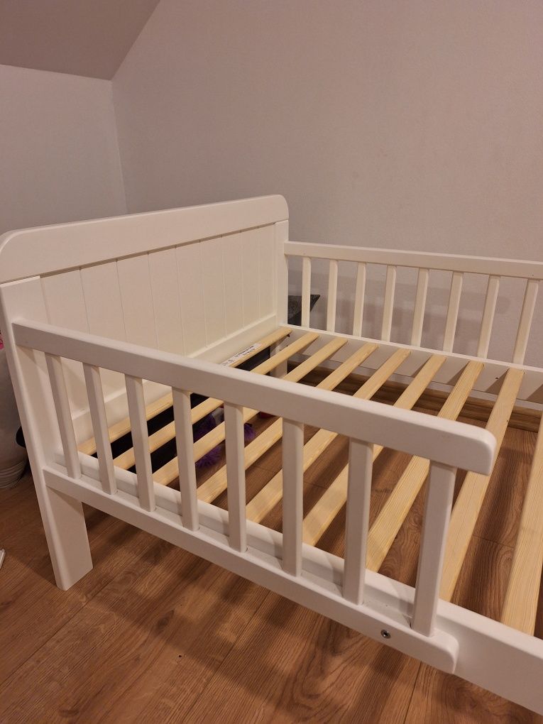 Drewniane Łóżko łóżeczko 140x70