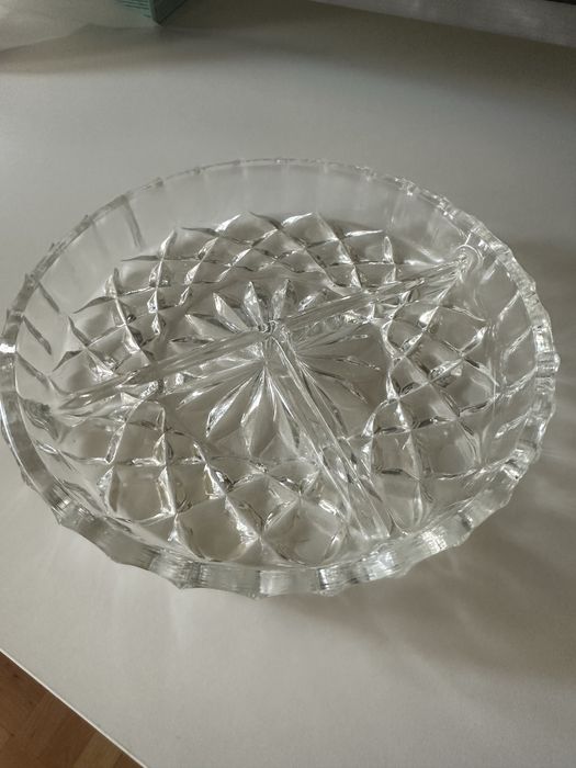 Хрустальная менажница