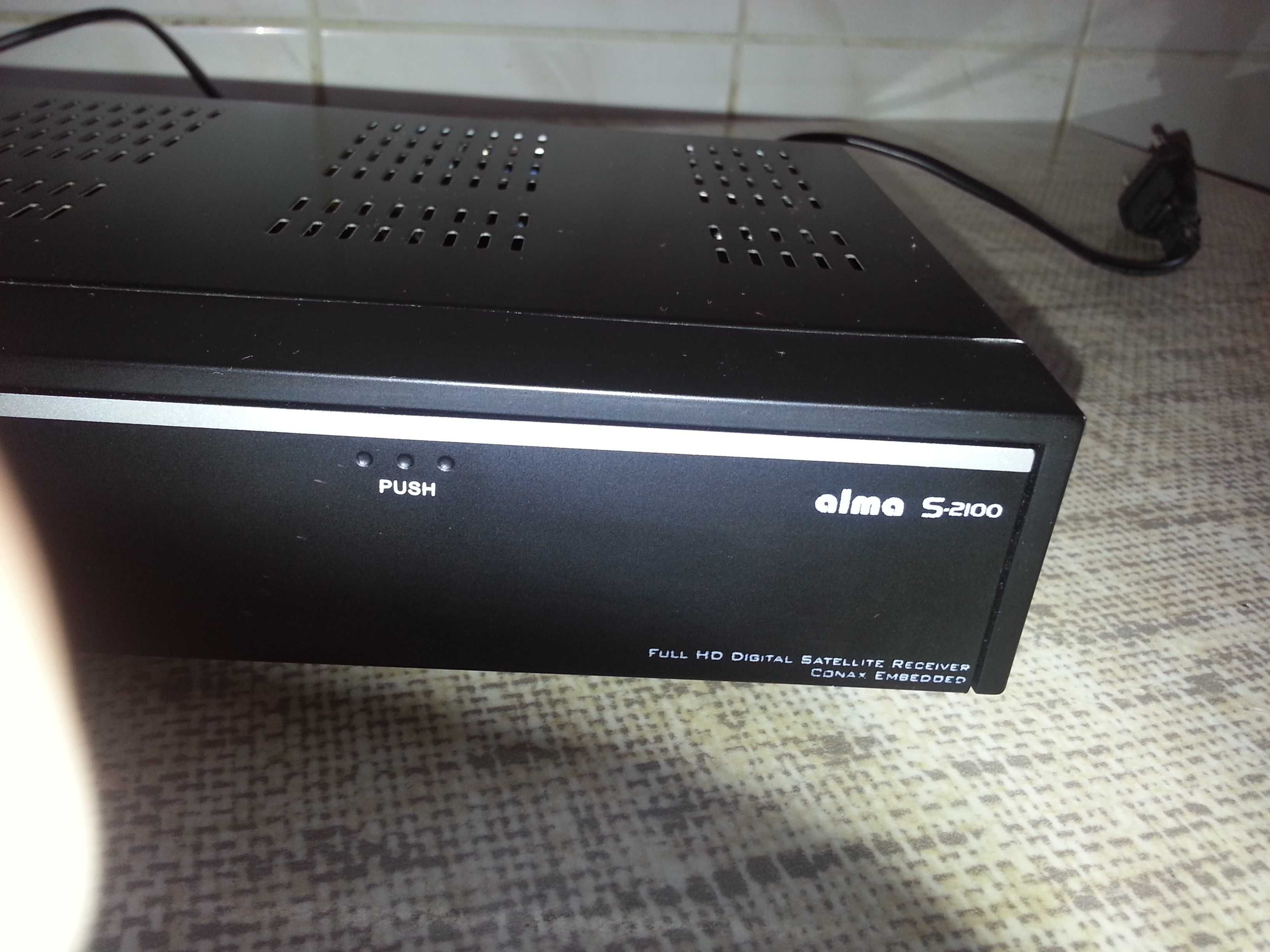 Dekoder tuner DVB-S2 ALMA s2100 CX, PVR, HD