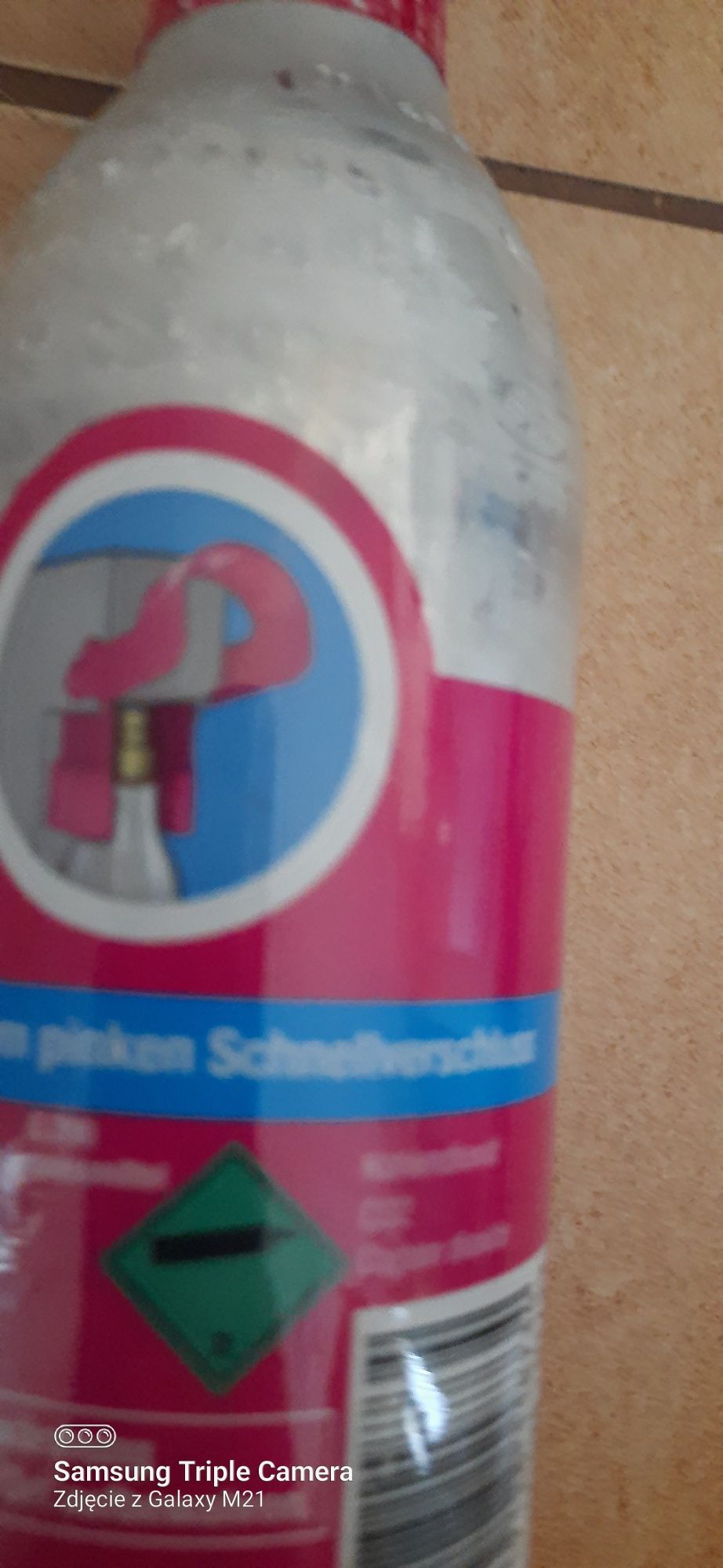 SodaStream. Co2. Cylinder. Cylinder. Nabój orginalnie nabity.Woda gazo