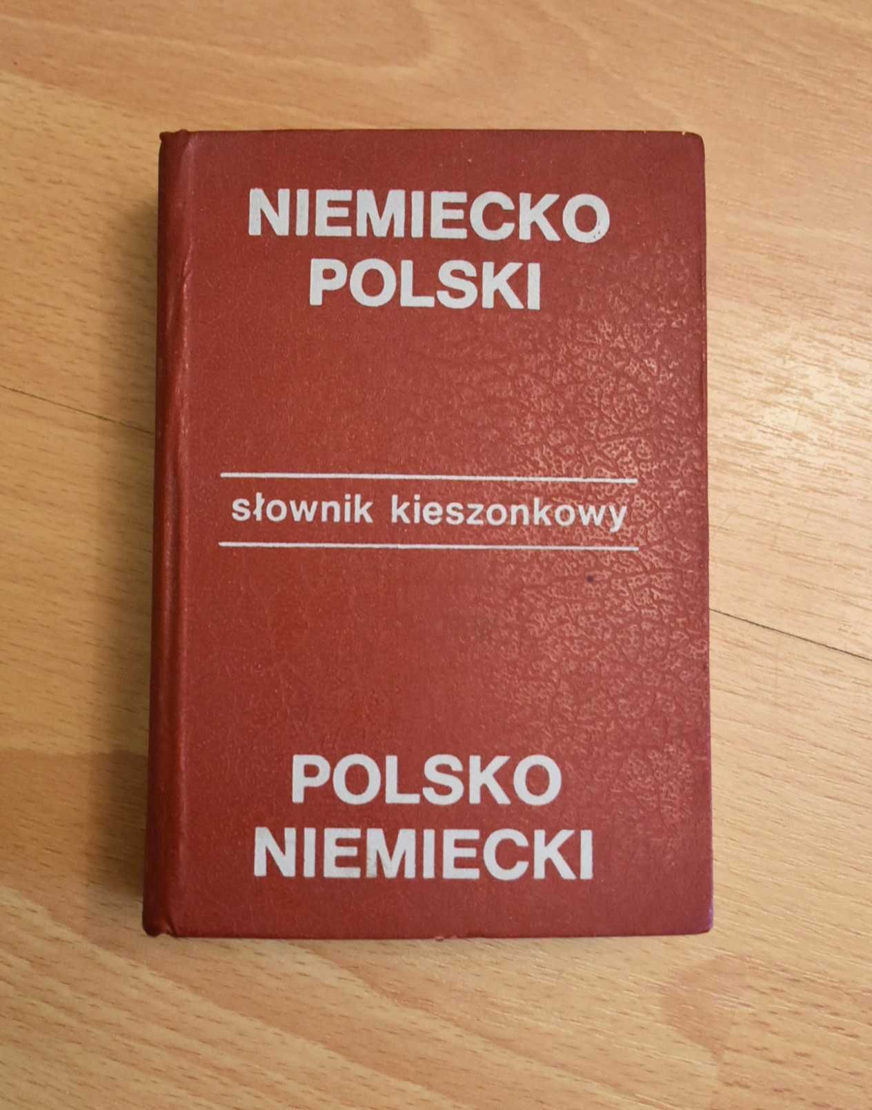 Słownik niemiecko-polski, polsko-niemiecki, 615 stron