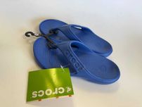 Crocs Baya Flip kids sea blue Крокси дитячі J1  J2 Уцінка! №10013