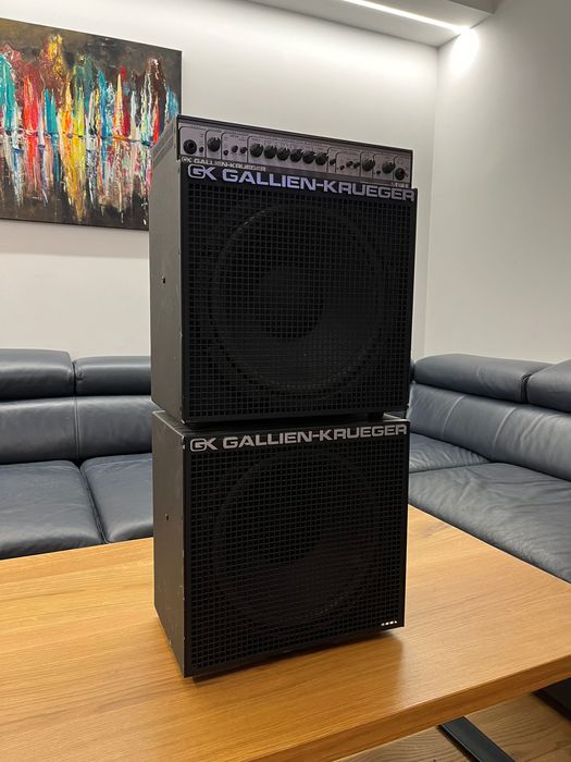 Wzmacniacz basowy USA combo Gallien-Krueger MB150E III +kolumna 112MBX